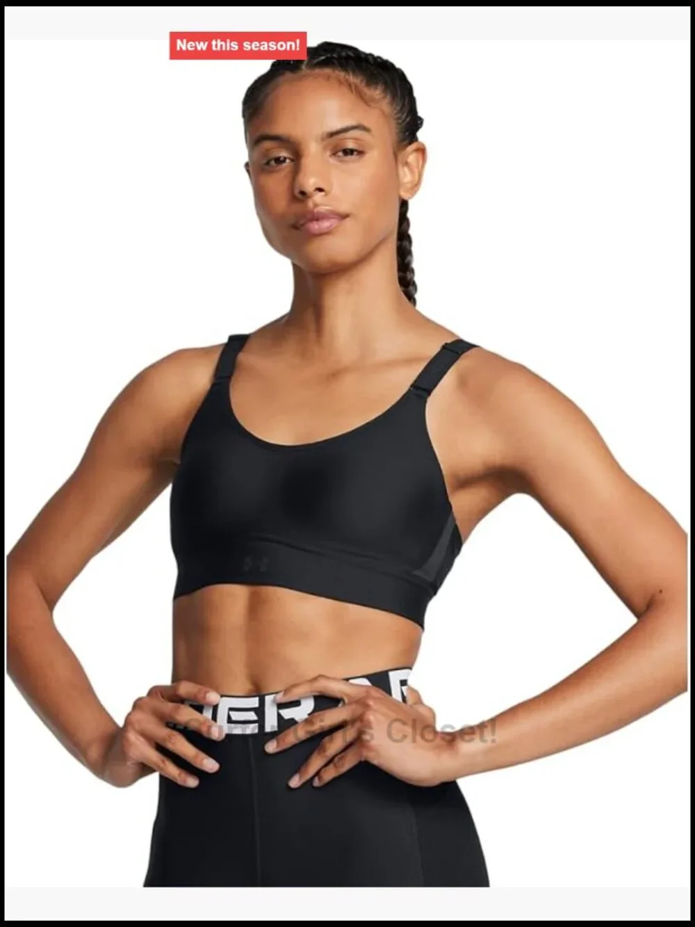 Medium Support Adjustable Sports Bra with Molded Padding